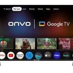ONVO 55OVPROHF9000UQ 55 inç 140 Ekran QLED OTEL TV