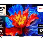 TCL 65P8K 65 inç 165 Ekran Uydu Alıcılı Smart 4K UHD QLED Google TV